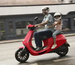 Ola Scooter in Red Colour