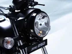 QJ Motor SRC 250 Headlight