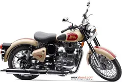 RE Classic 500 Front 3-Quarter