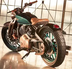 Royal Enfield Concept KX Rear View