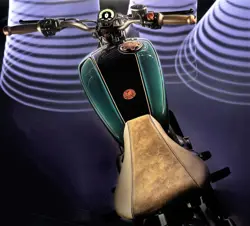 Royal Enfield Concept KX Top View
