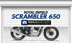 Royal Enfield Scrambler 650