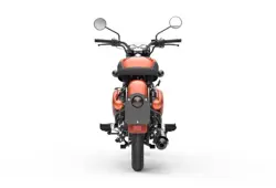 Royal Enfield Classic 350 Orange Ember Rear View