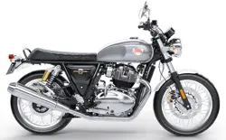 RE Interceptor 650 in Silver Spectre Color