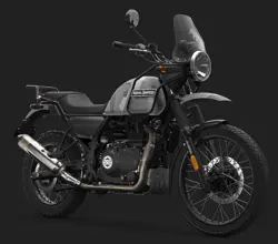 Royal Enfield Himalayan Sleet Grey Front 3-Quarter View