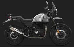 Royal Enfield Himalayan Sleet Grey Side View