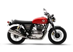 Royal Enfield Interceptor 650 Canyon Red Side View