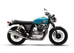 Royal Enfield Interceptor 650 Ventura Blue Side View