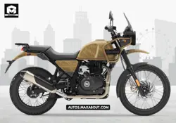 Royal Enfield Himalayan in Dune Brown Color