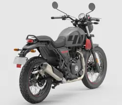 RE Scram 411 Graphite Red Rear 3-Quarter View