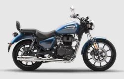 Royal Enfield Meteor 350 in Stellar Blue Colour