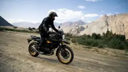 Royal Enfield Himalayan 452 Action Shot