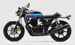 Royal Enfield Continental GT 650 Slipstream Blue Side View