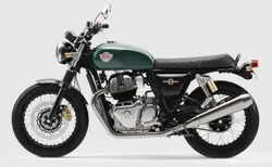 Royal Enfield Interceptor 650 Cali Green Side View