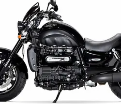 Triumph Rocket X Close-up Shot