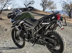 Triumph Tiger 800 XCa Rear 3-Quarter