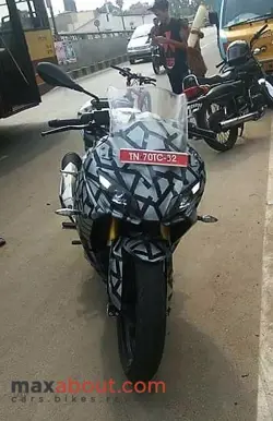 TVS Apache RR 310S Front View