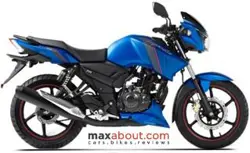 TVS Apache RTR 160 Matte Blue Edition