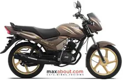 TVS Star City Chocolate Gold