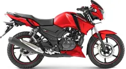 TVS Apache RTR 160 Matte Red