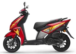TVS NTorq Iron Man Edition Side View