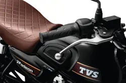 TVS Radeon Special Edition Chrome Brake Levers