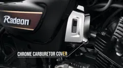 TVS Radeon Special Edition Chrome Cover