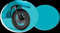 TVS Scooty Pep+ Matte Edition Telescopic Suspension