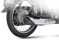 TVS XL100 Comfort Exhaust System
