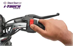 TVS XL100 Heavy Duty iTouch Start System