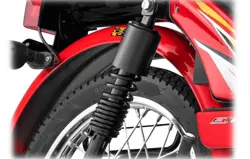 TVS XL100 Heavy Duty Suspension