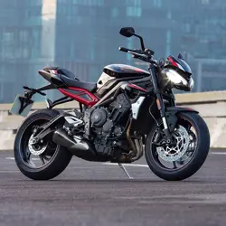 Triumph Street Triple R Front 3-Quarter View