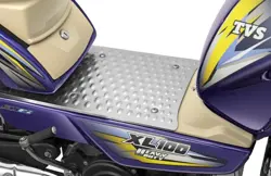 TVS XL 100 Winner Edition Metal Shield