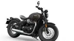 Triumph Bonneville Bobber Front 3-Quarter View