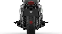 Triumph Bonneville Bobber Rear View
