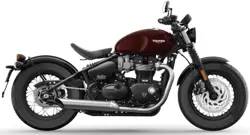 Triumph Bonneville Bobber Cordovan Red