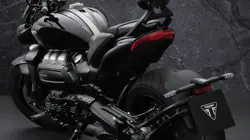 Triumph Rocket 3 GT Triple Black Rear View