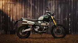 Triumph Scrambler Steve McQueen Side View