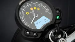 Triumph Street Twin Gold Line Instrument Console