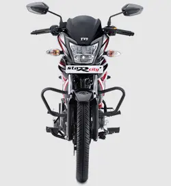 TVS Star City Plus Disc Front View