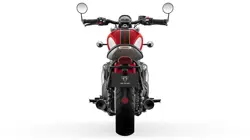 Triumph Bonneville Bobber Gold Line Rear View