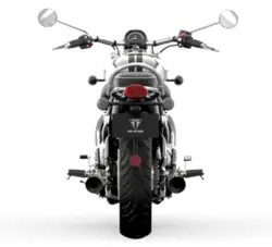 Triumph Bonneville Speedmaster Gold Line Rear View