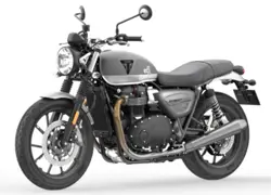 Triumph Street Twin EC1 Front 3-Quarter View