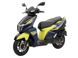 TVS NTorq XT Edition Front 3-Quarter View