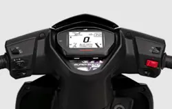 TVS NTorq Spiderman Edition Instrument Console