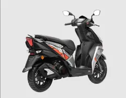 TVS NTorq Thor Edition Rear 3-Quarter View