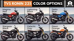 TVS Ronin 225 Colour Options