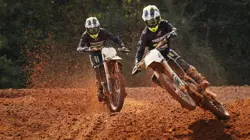Triumph TF 250-X Action Shot