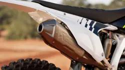 Triumph TF 250-X Exhaust System