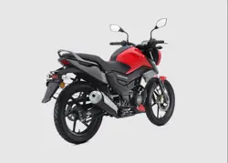 TVS Raider 125 Single Seat Model Rear 3-Quarter View